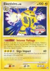 Electivire 3/130 Non-Holo Promo - 2007 Regional Championships